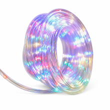 Multicolor USB LED Rope Light for Garden Decoration, 100 LEDs, 8 Modes with Remote Control
