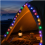 Multicolor Snowflake LED Christmas String Lights, 40 LEDs USB, 8 Modes with Remote Control 5