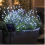 Solar LED String Lights White for Outdoor Use, Waterproof, 100 LEDs, 8 Modes, with Remote Control 2
