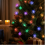 Multicolor Snowflake LED Christmas String Lights, 40 LEDs USB, 8 Modes with Remote Control 2