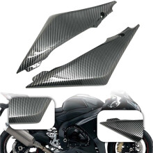 Carbon Fiber Fuel Tank Side Cover Fairing for GSX-R1000 2005-2006 K5, Left & Right ABS Replacement Trim