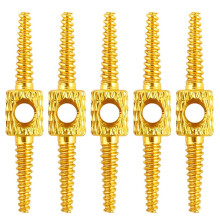 5Pcs Bicycle Cable Connector Kit: Brake, Shift, Hydraulic Hose Routing Tools Gold