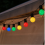 Solar String Lights with 40 Multicolour Globe Bulbs, Waterproof for Garden, Tent and Camping 2