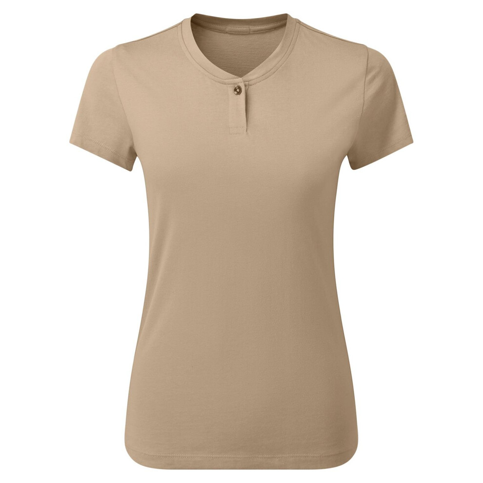 Premier (M, Khaki) Womens/Ladies Comis Sustainable T-Shirt