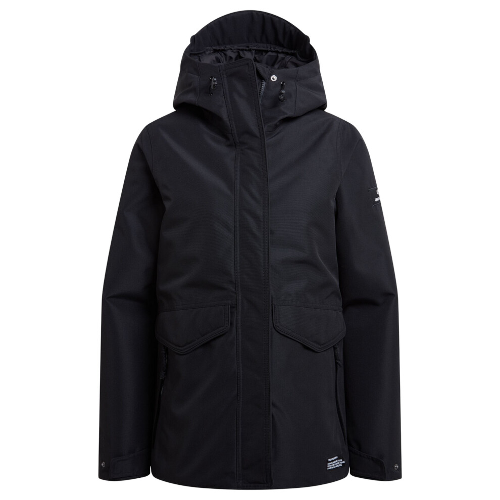 Craghoppers Women's Black Sally Co2 Renu Technology Waterproof Jacket - 12 Uk - 100% Mixed - Image 2