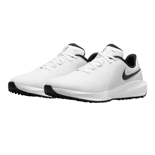 (11 UK, White/Black/Pure Platinum) Nike Golf Mens Infinity Trainers