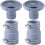 Adaptador para Mangueira de Aspirador de Piscina, Pacote com 2 Unidades (Tipo B), Substituto para Mangueiras de 1,25 Polegadas e 1,5 Polegadas para 1