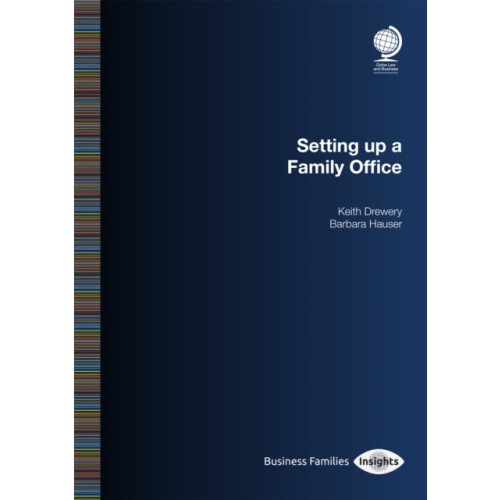 Setting up a Family Office by Barbara R Hauser Paperback Book