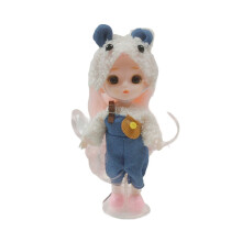 Girl Toy 17 cm Suit, Children Princess House, Children Princess Doll O