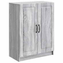 vidaXL Sideboard Grey Sonoma 66 x 34.5 x 87 cm Engineered Wood