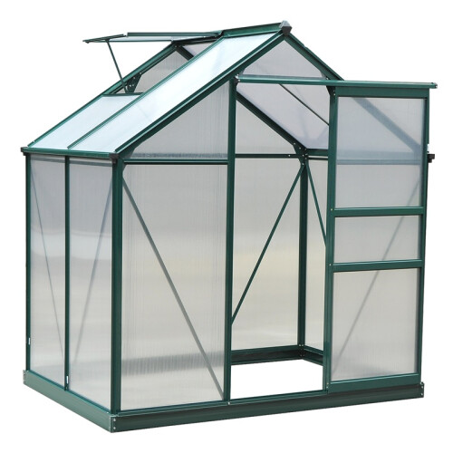 6-Pack 4ft Polycarbonate Greenhouse
