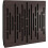 (Wenge) 8 Pack - Small Acoustic Panel | Decorative Sound Absorbing Wall Panel "WAVE-Mini" 25x25x3 cm | Absorption & Diffusion 3