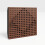 (Nut) 8 Pack - Small Acoustic Panel | Decorative Sound Absorbing Wall Panel "WILDS-Mini" 25x25x3 cm | Absorption & Diffusion 3
