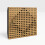 (Oak) 8 Pack - Small Acoustic Panel | Decorative Sound Absorbing Wall Panel "WILDS-Mini" 25x25x3 cm | Absorption & Diffusion 3