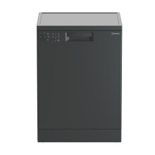Indesit IN2FE13DT9AUK Freestanding Dishwasher 13-Place Graphite Push&Go 30 Min