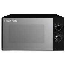 Russell Hobbs 20 L Solo Microwave Black, 800 W, 5 Power Levels & Defrost