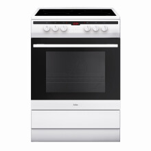 Amica 60cm Electric Cooker - White 608CE2TAW