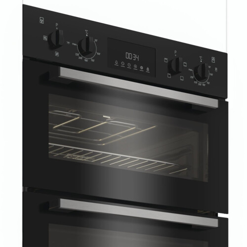 Indesit Indesit DII10DB Electric Built In Double Oven - Black DII10DB 2