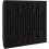 (Black) 8 Pack - Small Acoustic Panel | Decorative Sound Absorbing Wall Panel "WAVE-Mini" 25x25x3 cm | Absorption & Diffusion 3