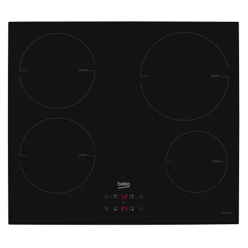 Beko Beko 60cm 4 Zone Induction Hob HII64400MT