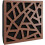 (Nut) 8 Pack - Small Acoustic Panel | Decorative Sound Absorbing Wall Panel "SKYROSS-Mini" 25x25x3 cm | Absorption & Diffusion 3