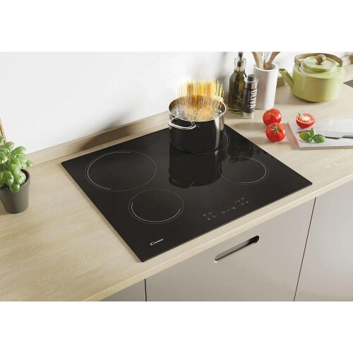 Candy Candy 59cm 4 Zone Ceramic Hob CH64CCB 1
