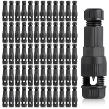 60x Niedervolt-Ersatz-Gartenleuchtenkabelverbinder 12-20 AWG für Gartenbeleuchtung und Wegeleuchten