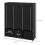 HOMCOM Foldable Fabric Wardrobe – Black, 5 Shelves 3