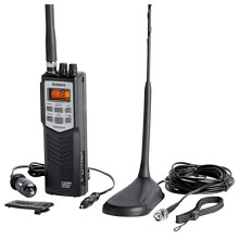 Uniden PRO501TK Pro-Series 40-Channel Portable Handheld CB Radio, Two-Way Emergency Radio, includes High-Gain Magnet Mount Antenna, Auto Noise