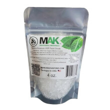 Menthol Crystals 100% Pure Organic Natural Spa Quality in 4OZ Resealable Bag