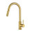 Tohlar Gold Kitchen Tap with Pull Out Sprayer, 2 Modes Spray 1