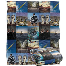 Pink Floyd Later Years Pattern Silky Touch Super Soft Throw Blanket 152 X 127 cm