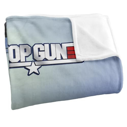 Top Gun Take Off Silky Touch Super Soft Throw Blanket 152 X 127 cm, White 2