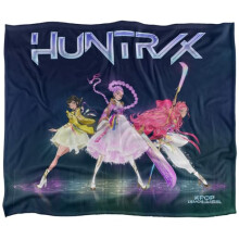 Kpop Demon Hunters Huntrix Honmoon Protectors Silky Touch Super Soft Throw Blanket 152 X 127 Cm, White