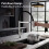 Peppermint Flexible Kitchen Sink Mixer Tap with Pull Out Spray Magnetic 2