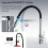 Peppermint Flexible Kitchen Sink Mixer Tap with Pull Out Spray Magnetic 3