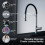 Peppermint Flexible Kitchen Sink Mixer Tap with Pull Out Spray Magnetic 5