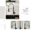 Peppermint Black Kitchen Taps with Pull Out Spray Spring Kitchen Sink Taps 1 Hole Single Lever Sink Mixer Tap with Pull Down Sprayer Dual Functions 4