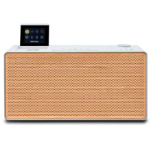 Pure Evoke Home All-in-One Music System (DAB+/FM Radio, Internet Radio, Spotify Connect, Bluetooth, CD Player) Special Edition White/Wood