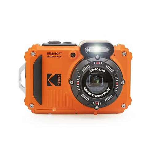 Kodak Kodak Pixpro - WPZ2 - Compact Digital Camera 16MP Waterproof and Shockproof - Yellow 2