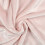 LOVELY CASA Polyester Blanket â“ 130 x 160 cm Pink 2