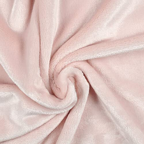 LOVELY CASA Polyester Blanket â“ 130 x 160 cm Pink 1