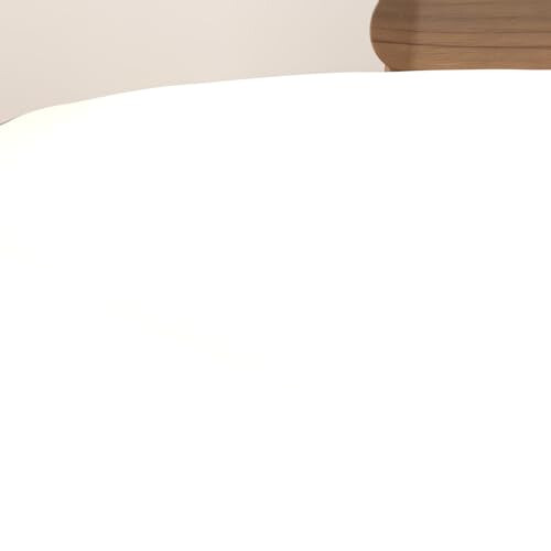 Soleil d'ocre Alix Nappe, Polyester, White, Diameter 300 cm 1