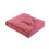 Cotton Loft Messy Washed Cotton Bed Blanket, Twin, Red 2