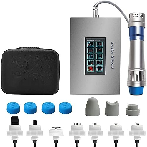 XUEQI Shockwave ED Therapy Machine for Erectile Dysfunction Body Muscle Massager Multifunctional Shock Wave Machine Muscle and Bone Tissue