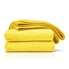 Amago - Cuddly Blanket, Cashmere Feel, 130 x 170 cm - Yellow