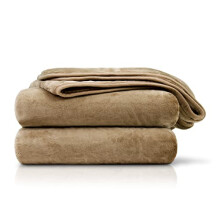 Amago - Cuddly Blanket, Cashmere Feel, 130 x 170 cm - Taupe