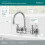 Peerless P2765LF Elmhurst Two-Handle Kitchen Faucet Wall-Mount, Chrome 3