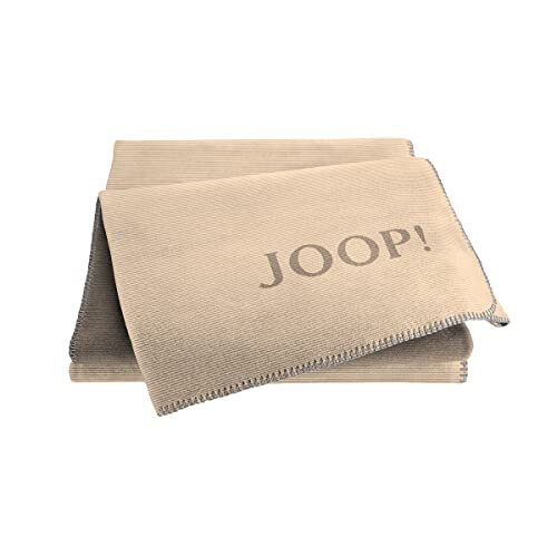 Joop! Joop! Cotton blend Blanket 150x200 cm Cashew Chestnut