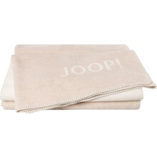 Joop! Plain Doubleface Bed Blanket, Chateau Natural, 150 x 200 cm